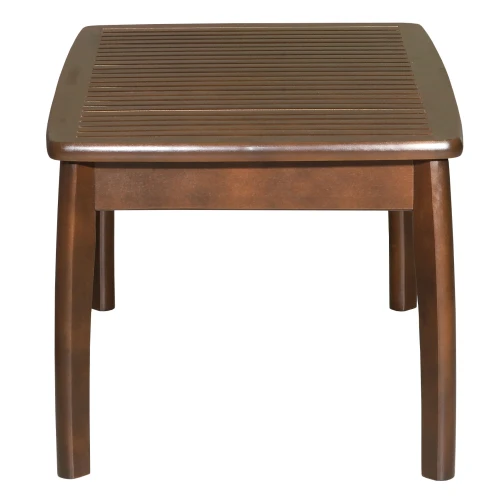 Стол журнальный Массив решетка орех