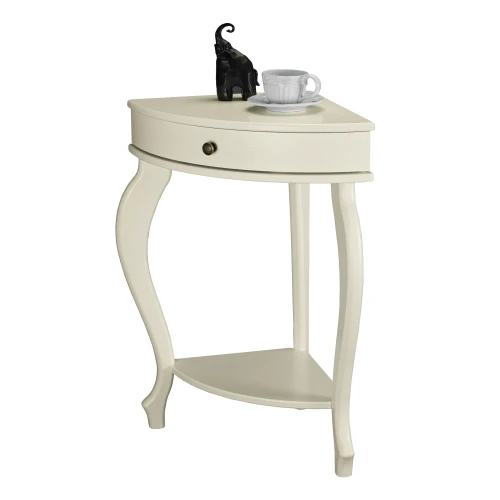 Консоль угловая Элегант дуб шампань Л