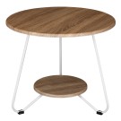 Стол журнальный BeautyStyle 38 дуб сонома/белый