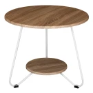 Стол журнальный BeautyStyle 38 дуб сонома/белый