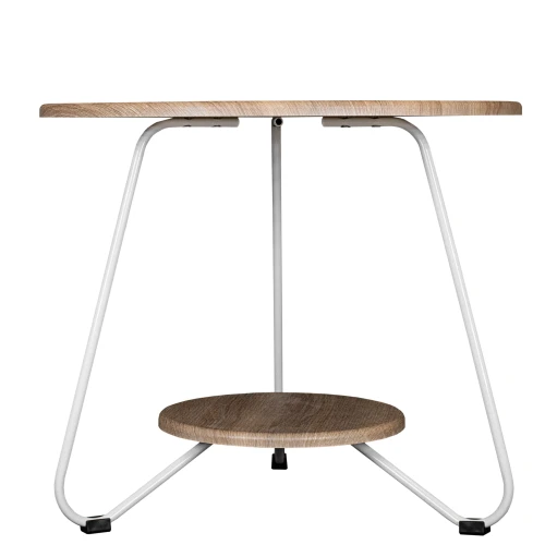 Стол журнальный BeautyStyle 38 дуб сонома/белый