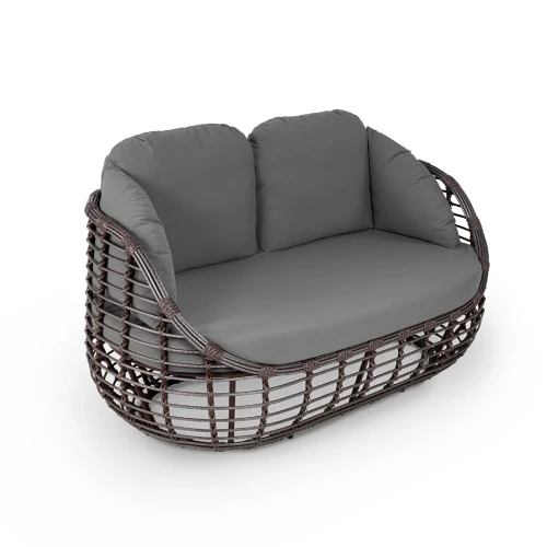 Диван ЛОТУС Шоколад металлик