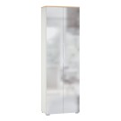 Шкаф для одежды Октава 13.338, Белый шагрень, Дуб золотой Шкаф для одежды Октава 13.338, Белый шагрень, Дуб золотой