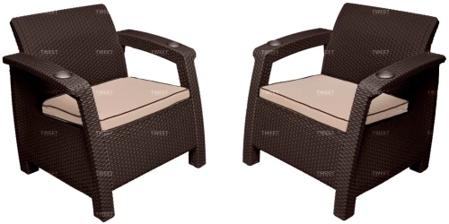 Мебель Tweet Кресло, венге