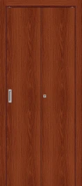 Межкомнатная складная дверь Гост-0 Л-11 (ИталОрех)