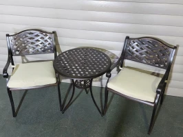 Комплект мебели из алюминия Paris 60