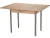Стол М20 ДП1-02-05 900(1200)*600, ЛДСП:Дуб Сонома, Н/стола (Металлик)