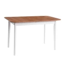 Стол Соната Люкс раздвижной/Sonata Lux extension table массив сосны, антик/белый, 120-(150)х75х75 см Стол Соната Люкс раздвижной/Sonata Lux extension table массив сосны, антик/белый, 120-(150)х75х75 см