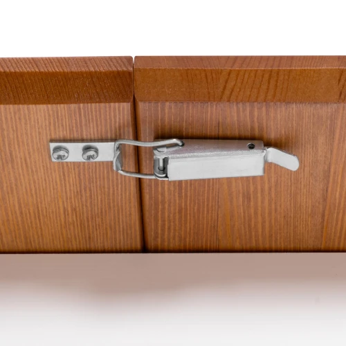 Стол Соната Люкс раздвижной/Sonata Lux extension table массив сосны, антик/белый, 120-(150)х75х75 см