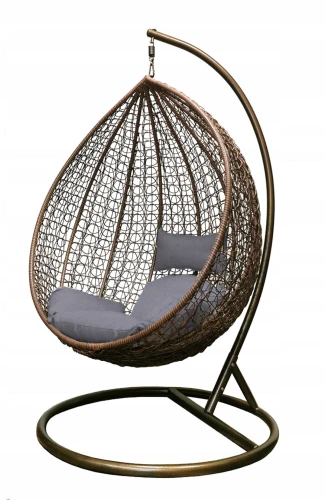 Кресло подвесное цвет коричневый