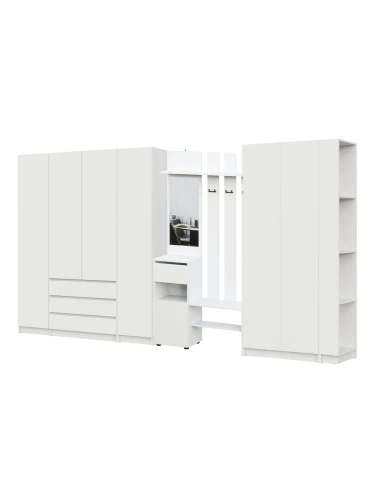 Прихожая Бали, Белый. Комплект 13