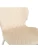 DC828 Стул мягкий, БЕЖЕВЫЙ#G62-03 велюр, каркас металл белый КРУГЛЫЙ