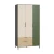Шкаф Марвэл 16.317.03, Темно-серый, Сатин, Плэйн, Зеленый