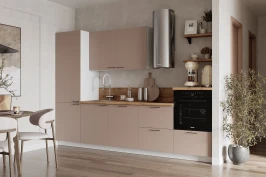 Готовая кухня КГ 3000 Эмаль, Крем  Арника РМ в.8