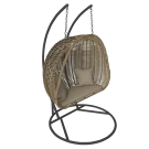 MOKKA MAJORCA подвесное кресло двухместное, цвет соломенный MOKKA MAJORCA подвесное кресло двухместное, цвет соломенный