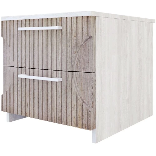 Тумба «Монтале» 2Я КМК 0966.19, бетон пайн светлый/астана