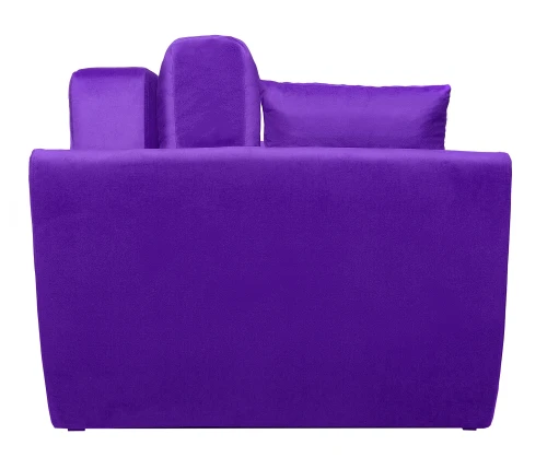 Диван еврокнижка Амстердам 160 ЛЮКС 08 ВЕЛЮР ФИОЛЕТОВЫЙ НПБ