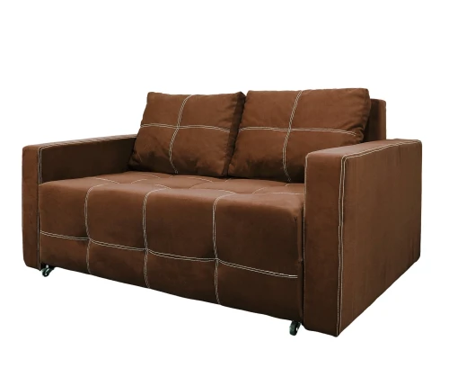 Диван аккордеон Марс велюр коричневый160