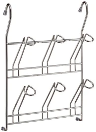 Полка навесная для кружек Хром