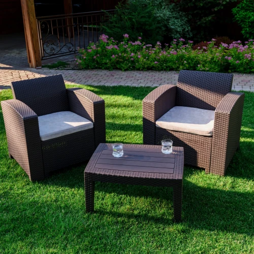 Комплект мебели LANA LUX XS коричневый