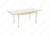 Стол деревянный Мауро патина золото Мебель России Woodville