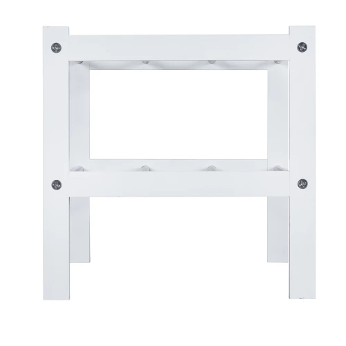 Обувница Атлас белый