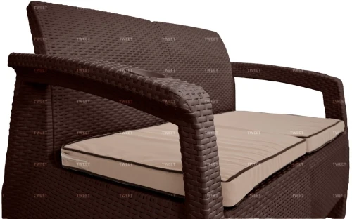 Мебель Tweet Диван 2-х местный, венге