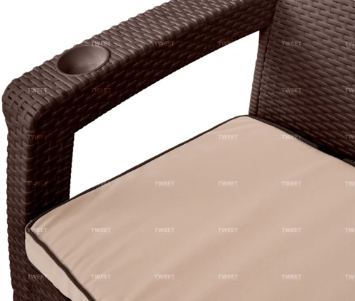 Мебель Tweet Диван 2-х местный, венге