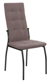 Стул DikLine ГАЛС-М каркас черный/ B5 LATTE