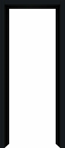Межкомнатный портал в дверной проем DIY Moderno Total Black