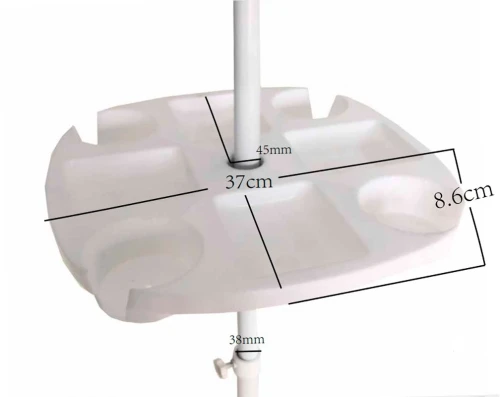 Пластиковый органайзер для зонта белый