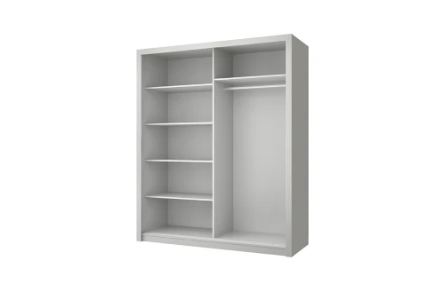 LYON, Шкаф 180 (II). Цвет СЕРЫЙ