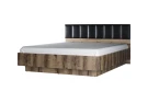Кровать 160М с подъемником, JAGGER, цвет Дуб монастырский /Черный