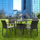 Комплект мебели  AFM-4030A Brown (4+1) Комплект мебели  AFM-4030A Brown (4+1)