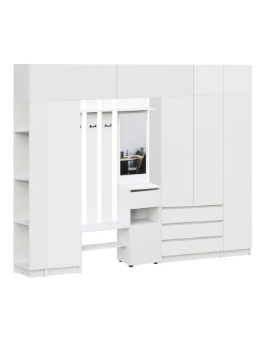 Прихожая Бали, Белый. Комплект 20