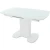 Стол «Будапешт» 130x80 стекло OPTI, белый