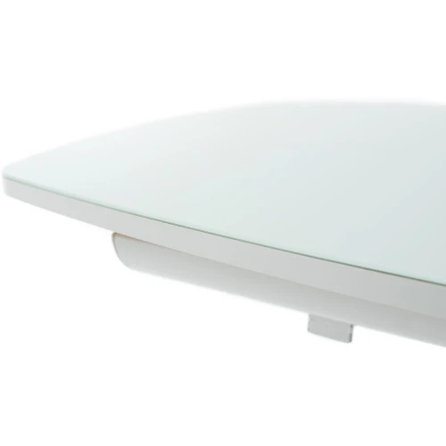 Стол «Будапешт» 130x80 стекло OPTI, белый