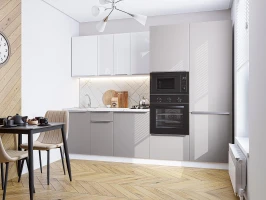 Кухонный гарнитур Фьюжн-07 Angel/Clay Silk Белый