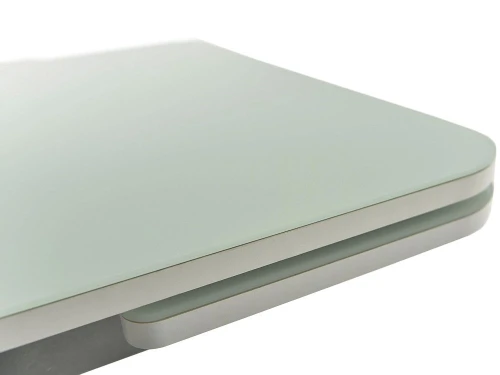 Стол «Тайбэй» стекло OPTI белое, каркас белый