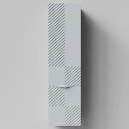 Пенал Эйфория 40 F4, пример RAL 7040 Серое окно, матовая, подвесной, правый