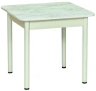 Стол Аппетит квадратный 55.01 Белый/Мрамор белый Стол Аппетит квадратный 55.01 Белый/Мрамор белый