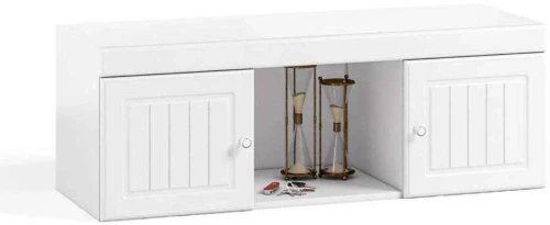 Полка навесная Монако МН-13 белое дерево