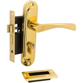 Замок для межкомнатной двери AVERS 0823/60-C G Золото