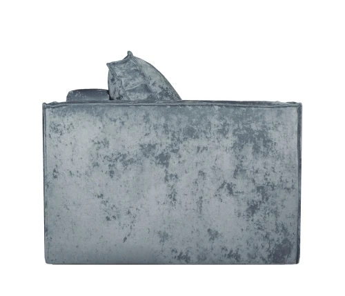 Диван еврокнижка Лофт Люкс плюш серый