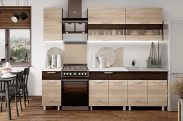 Кухня Монтана 2,0, Венге, Дуб сонома