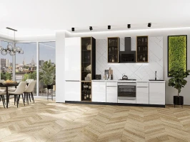 Кухонный гарнитур Фьюжн-08 Angel-Graphite