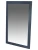 Зеркало навесное Берже 24-105 серый графит 105 см х 65 см