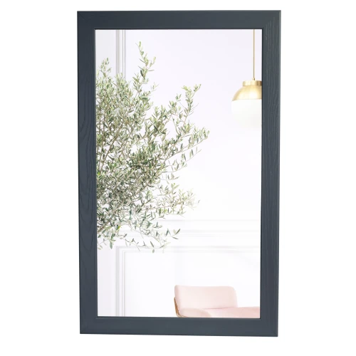 Зеркало навесное Берже 24-105 серый графит 105 см х 65 см