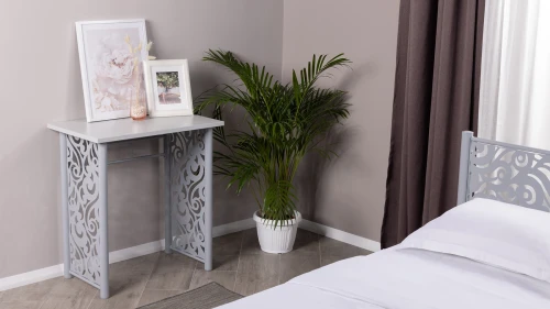 Туалетный столик Пармин серый