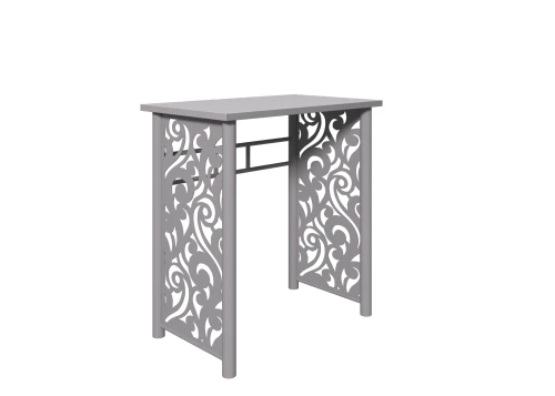Туалетный столик Пармин серый